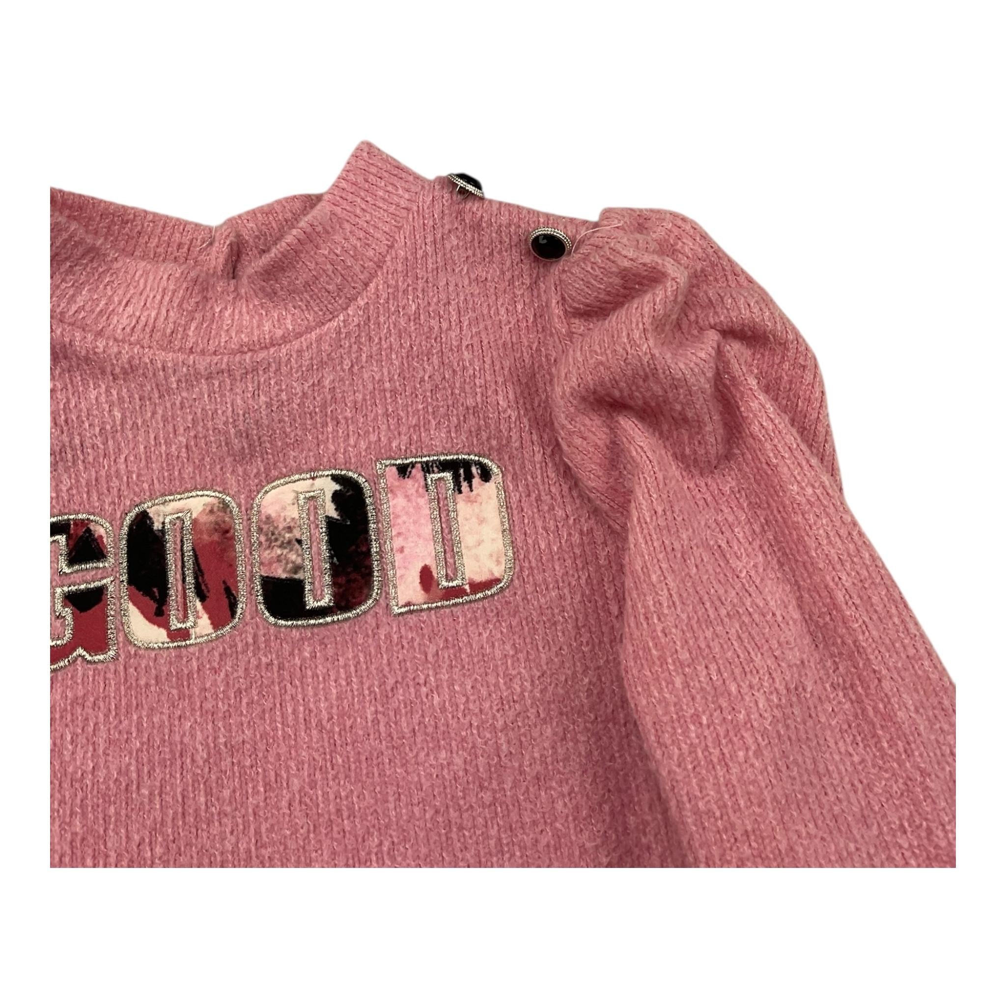 NAICE maglia girocollo modello crop tinta unita Rosa per Bambina 2319722 ROSA NAICE 