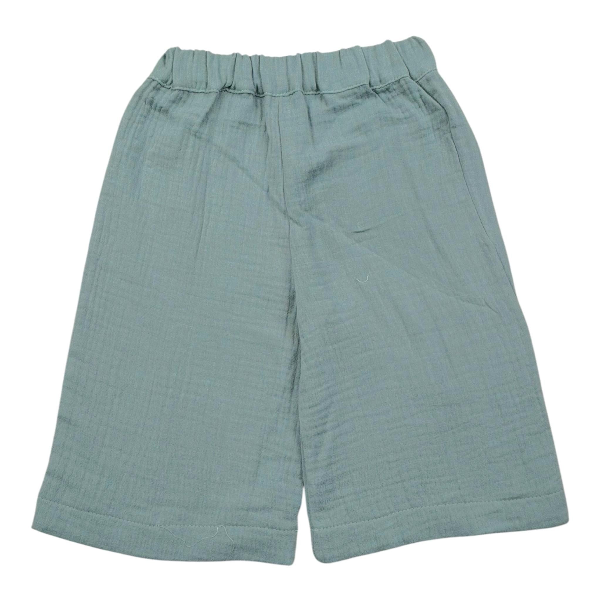 Babyvip Pantalone Tinta Unita Modello Palazzo per Neonata T1534 VERDE BABYVIP 