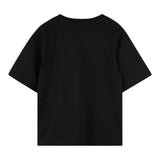 Kenzo T-Shirt Girocollo Tinta Unita con Stampe per Bambina K61137X NERO KENZO 