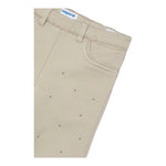 MAYORAL pantalone tinta unita con brillantini Beige per Bambina 4546 BEIGE MAYORAL 