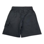 Calvin Klein Bermuda Tinta Unita con Elastico In Vita per Bambino IB0IB02512 NERO CALVIN KLEIN 