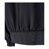 Yes Zee Giubbino Tinta Unita Con Zip E Cappuccio Nero Per Bambino