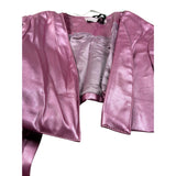 Nunzia Corinna Coprispalle Ecopelle tinta unita Rosa per Bambina NJ1216165X ROSA NUNZIA CORINNA 
