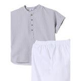 Il Gufo Completo 2 Pezzi Camicia-Pantalone per Bambino P25DP473C1080 BIANCO IL GUFO 