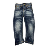 YES LONDON jeans titnta unita con girovita regolabile Blu per Bambino JR1091X BLU YES LONDON 