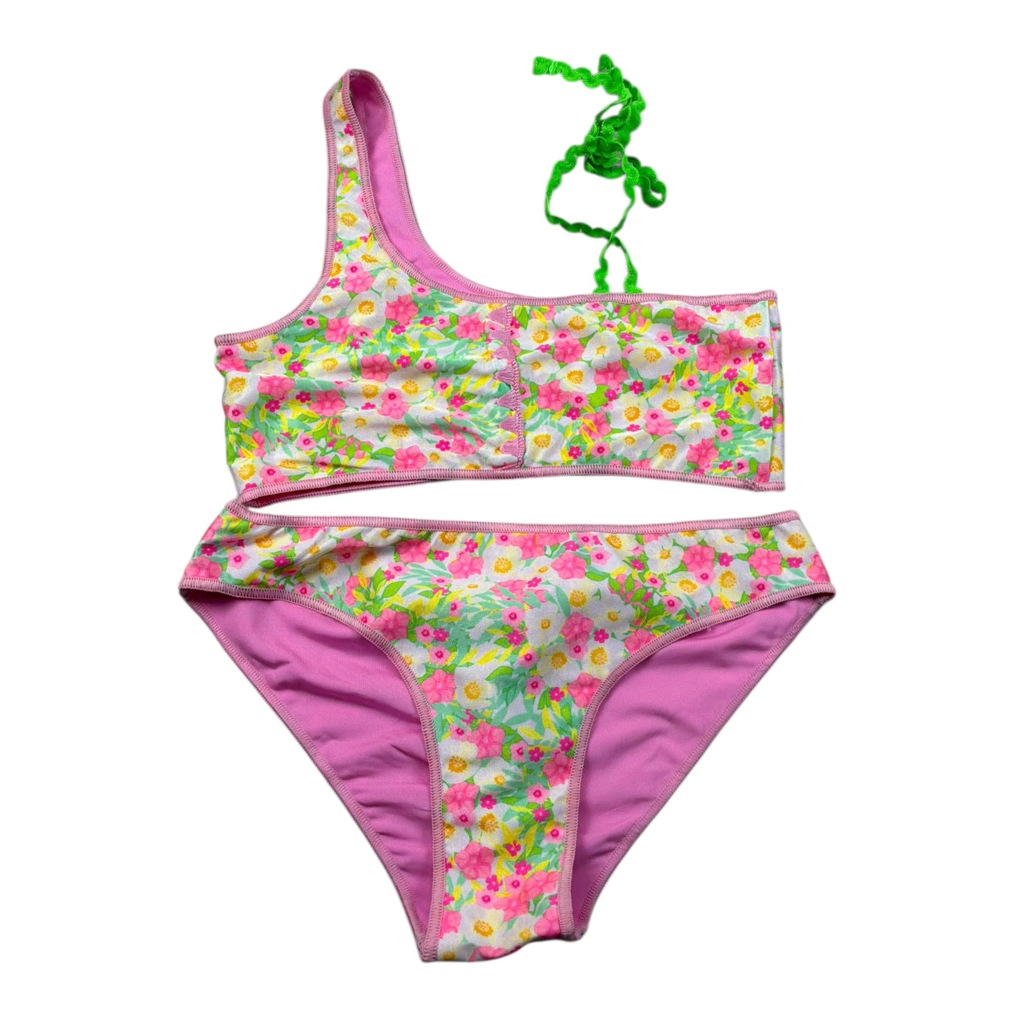F**K Costume 2 Pezzi Monospalla-Mutadina per Bambina FJ25G1I18SX76 MULTICOLOR F**K 