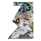 Just Cavalli Completo 2 Pezzi Camicia-Bermuda Stampa Fantasia per Bambino JGP26104CE BIANCO JUST CAVALLI 