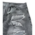 Colors Bermuda tinta unita In Denim Nero per Bambino ROROOR NERO COLORS 