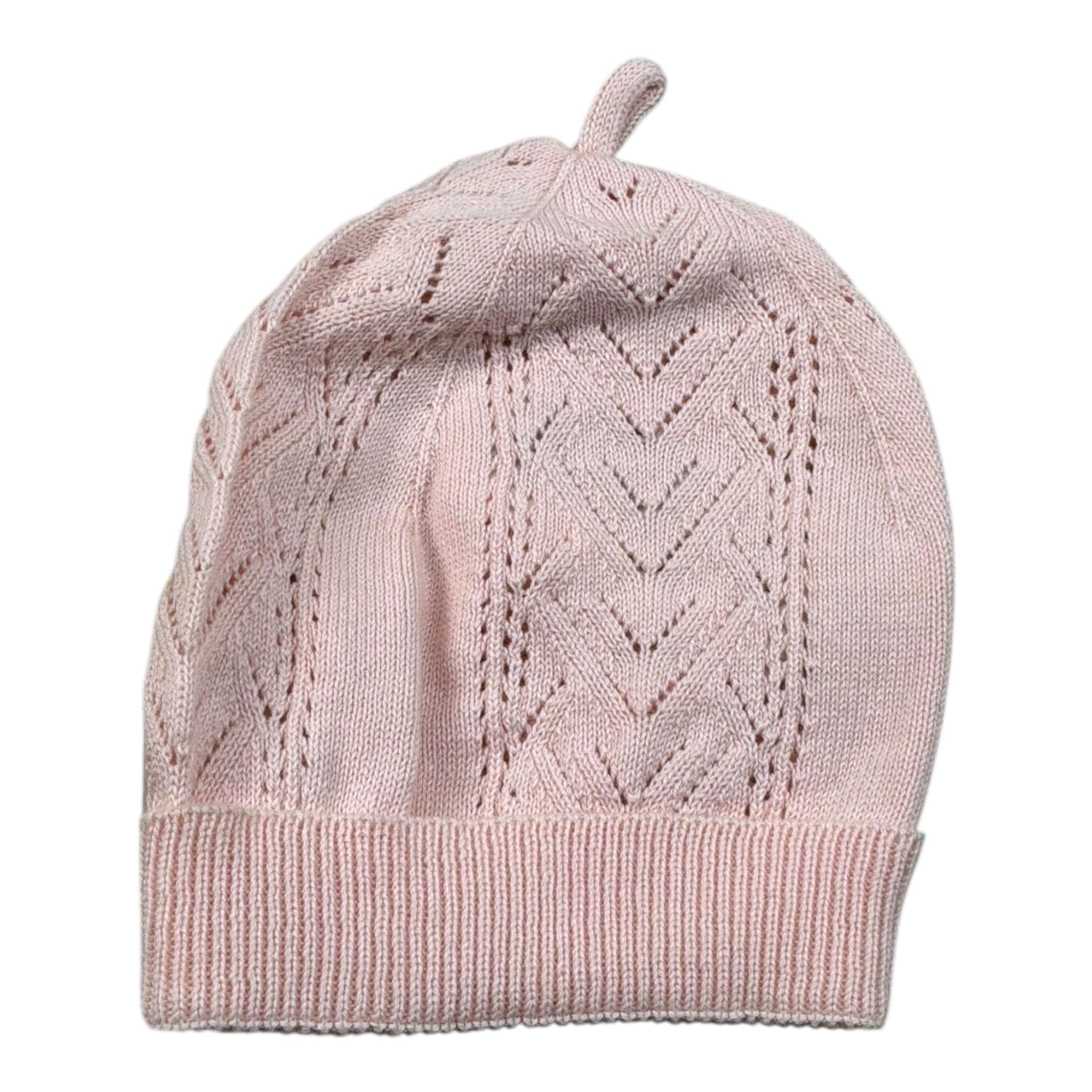 Wedoble Cappello Tinta Unita con Trafori per Neonata V2502307A ROSA WEDOBLE 