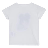 Liu Jo T-Shirt Tinta Unita Girocollo con Stampa per Neonata KA5039NXXX BIANCO LIU JO 