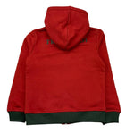 TRUSSARDI felpa con zip e cappuccio fantasia a righe Rosso/verde per Bambino TBA25063FE ROSSO/VERDE TRUSSARDI 