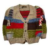 I'M BRIAN cardigan scollo a v multifantasia Multicolor per Bambino MA3019J MULTICOLOR I'M BRIAN 