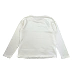 LIU JO shirt girocollo tinta unita con stampa Bianco per Bambina GF4210 BIANCO LIU JO 