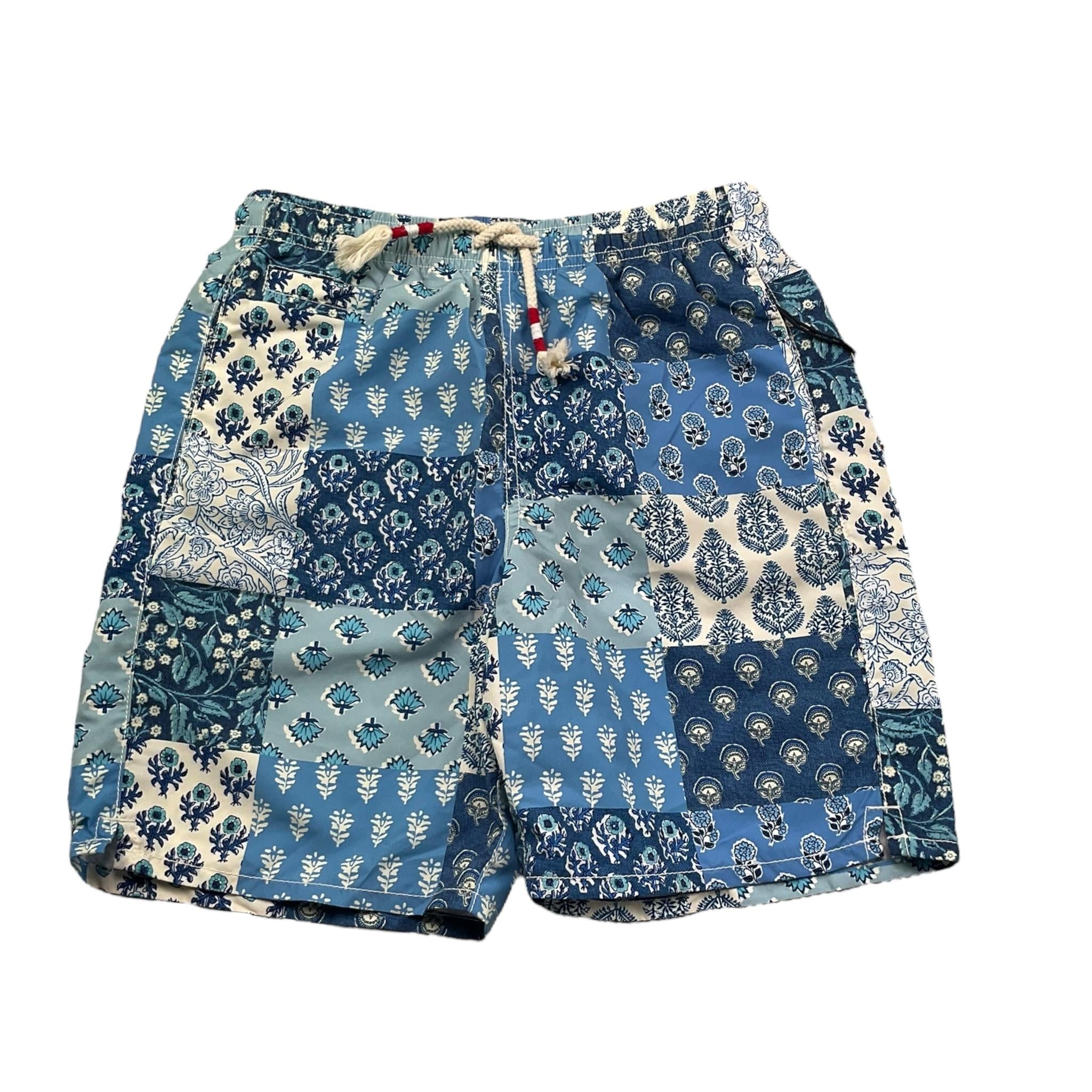 Saint Barth Costume Stampa Fantasia per Bambino CAP0003 AZZURRO SAINT BARTH 