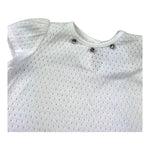 I Delfi Completo 2 Pezzi T-Shirt-Short per Neonata 25P5075 BIANCO/LILLA I DELFI 