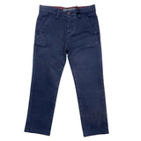 Guess Pantalone Tinta Unita Con Girovita Regolabile Blu Per Neonato