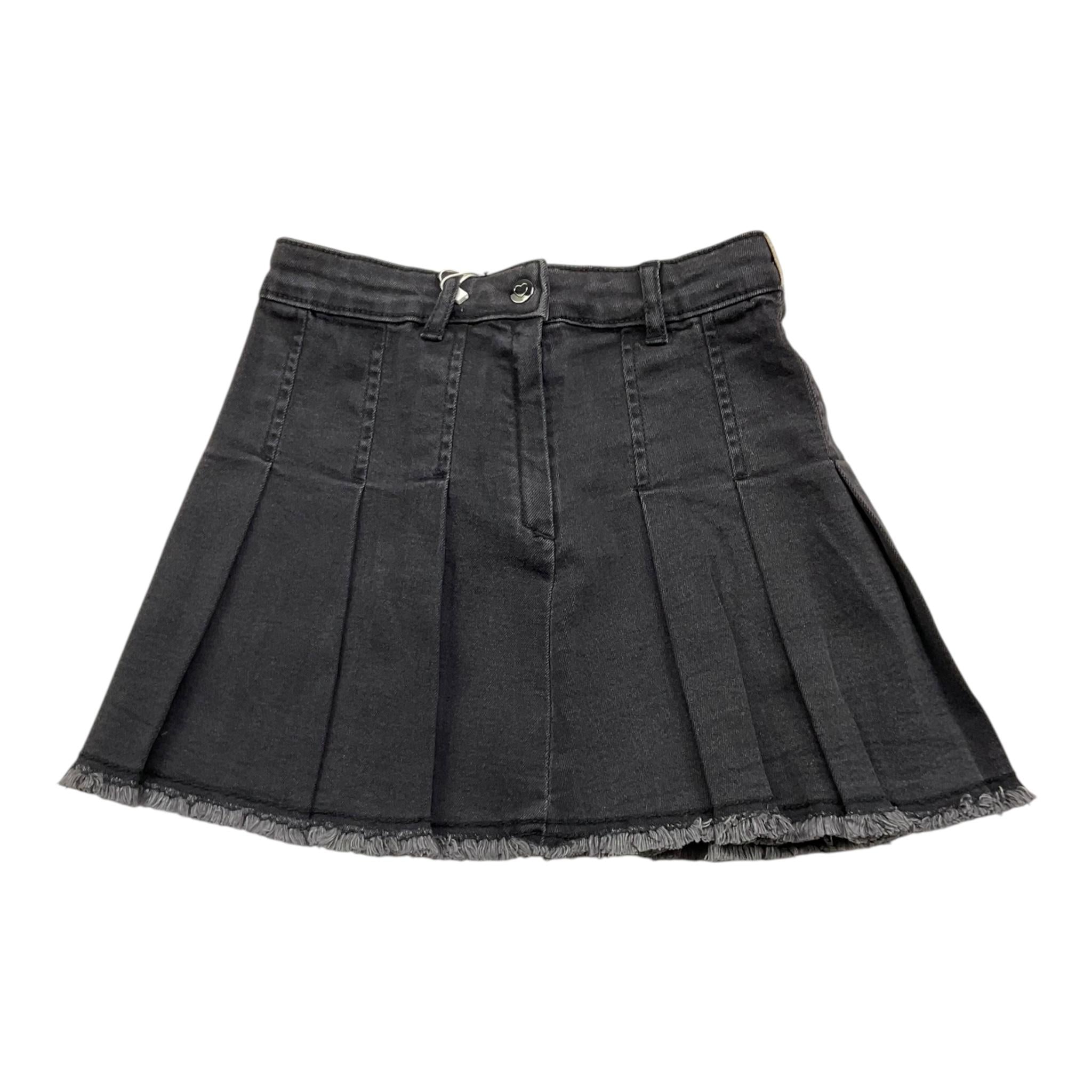 MAYORAL gonna in denim tinta unita Nero per Bambina 4906 NERO MAYORAL 