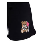 Moschino Short Tuta Tinta Unita con Loog per Bambina HDQ01MX NERO MOSCHINO 