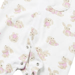 Mayoral Set Tutina Tinta Unita-Cappello con Stampa per Neonata 1721 BIANCO MAYORAL 