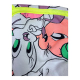 Billieblush Shrt Tinta Unita con Fantasia Titty Bianco per Bambina