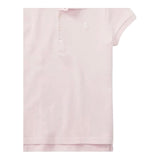 Ralph Lauren Polo Mezza Manica Tinta Unita con Logo per Bambina 312573242011 ROSA RALPH LAUREN 