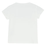 Liu Jo T-Shirt Tinta Unita con Brillantini per Bambina KA5095XX BIANCO LIU JO 