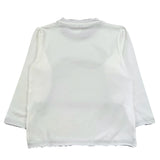 IL GUFO shirt tinta unita con profili in contrasto Bianco per Bambino COATA025M0011 BIANCO IL GUFO 