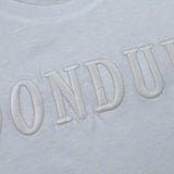 Dondup T-Shirt Girocollo Tinta Unita con Stampa per Bambina DMTS037 BIANCO DONDUP 