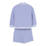 Ralph Lauren Completo 2 Pezzi Bermuda-Felpa Tinta Unita per Neonato 320966894001 AZZURRO RALPH LAUREN 