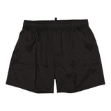 Dsquared2 Costume Tinta Unita Modello Bermuda con Stampa per Bambino DQ0271 NERO DSQUARED2 