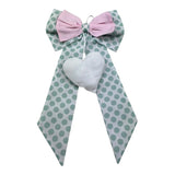 I Delfi Fiocco Nascita Bicolore per Neonato 25P5471G VERDE I DELFI 