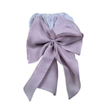 A' La Page Culotte Tinta Unita con Fiocco per Neonata AL255 LILLA A' LA PAGE 