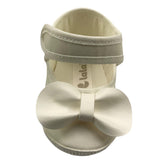 LALALU' sandalo tinta unita con fiocco Bianco per Neonata SL08N BIANCO LALALU' 
