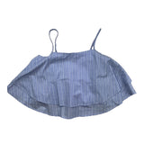 Liu Jo Top Bretelline Tinta Unita Azzurro Per Bambina