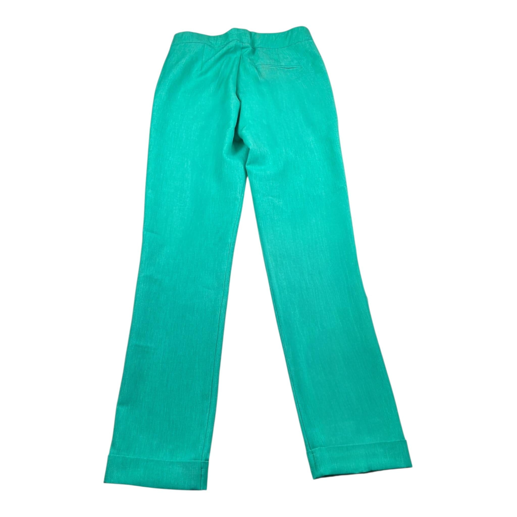 Daniele Alessandrini Pantalone tinta unita con Girovita Regolabile Verde per Bambino 1235P00149XX VERDE DANIELE ALESSANDRINI 