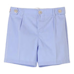 Gucci Bermuda Tinta Unita con Profili Logo per Neonato 810878 AZZURRO GUCCI 