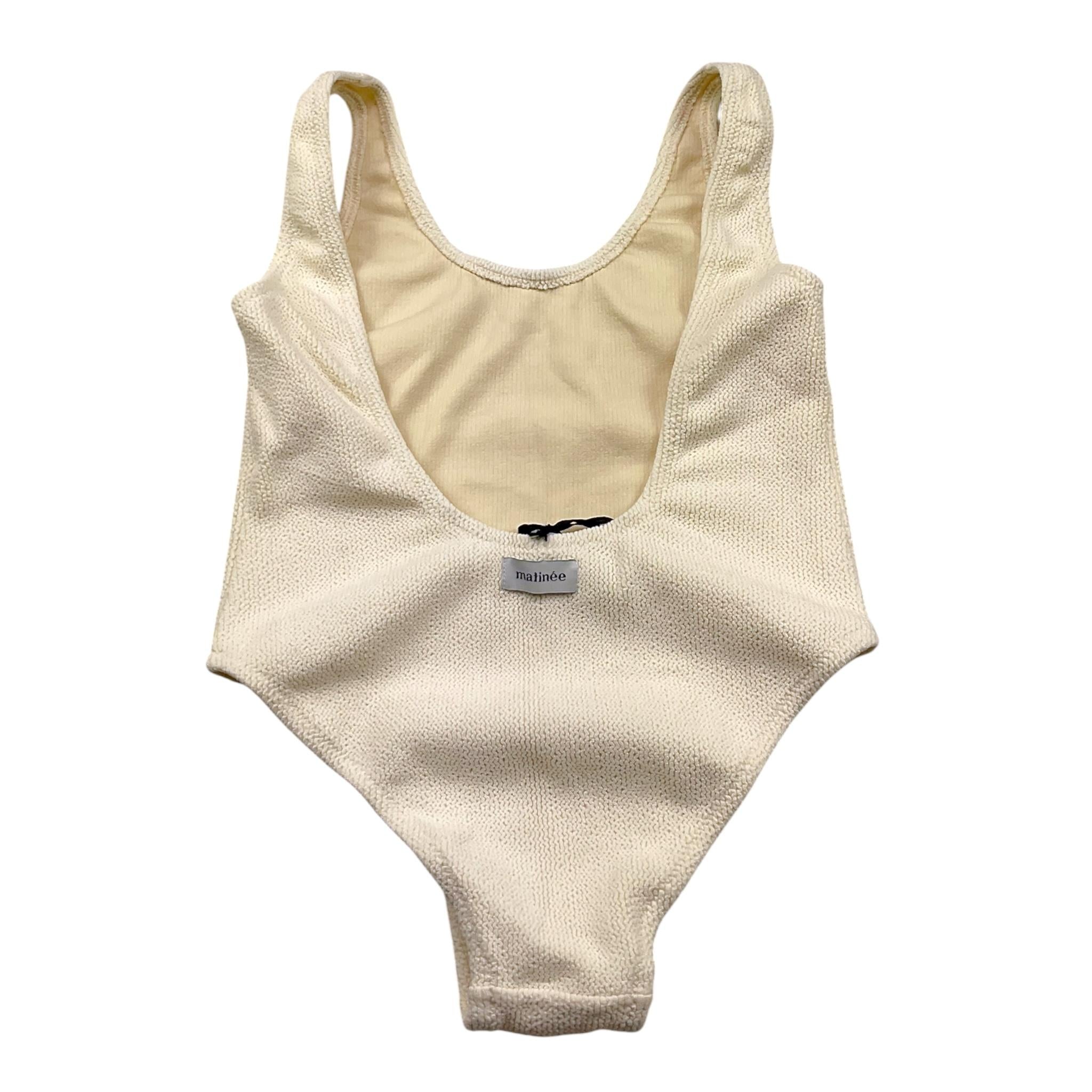 Matinée Costume Intero Tinta Unita per Bambina CC1050 PANNA MATINÉE 