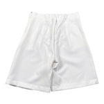 Illiana Short Tinta Unita con Elastico In Vita per Bambina 543 BIANCO ILLIANA 