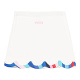 Emilio Pucci Gonna Tinta Unita con Profili In Contrasto per Bambina PW7A21 BIANCO EMILIO PUCCI 