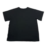 DOLCE & GABBANA t-shirt girocollo tinta unita con stampa in contrasto Nero per Bambino L5JTHM NERO DOLCE & GABBANA 