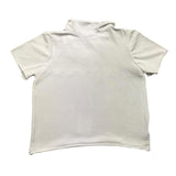 Zero Ampere Polo Mezza Manica Tinta Unita Bianco Per Bambino