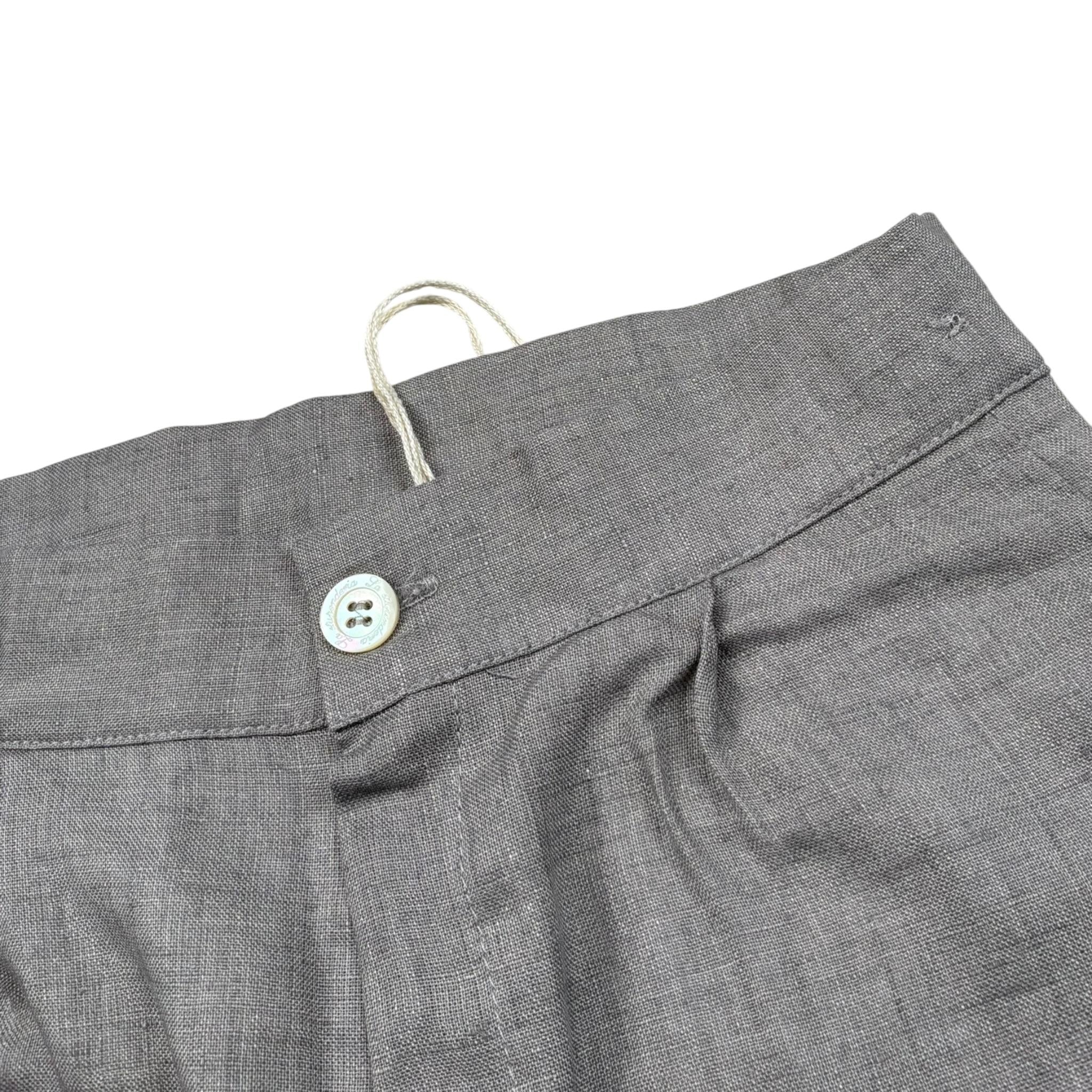 La Stupenderia Bermuda Tinta Unita con Elastico In Vita per Bambino TJBR71 GRIGIO LA STUPENDERIA 