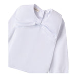 SARABANDA camicia tinta unita con fiocco Bianco per Neonata A222N BIANCO SARABANDA 