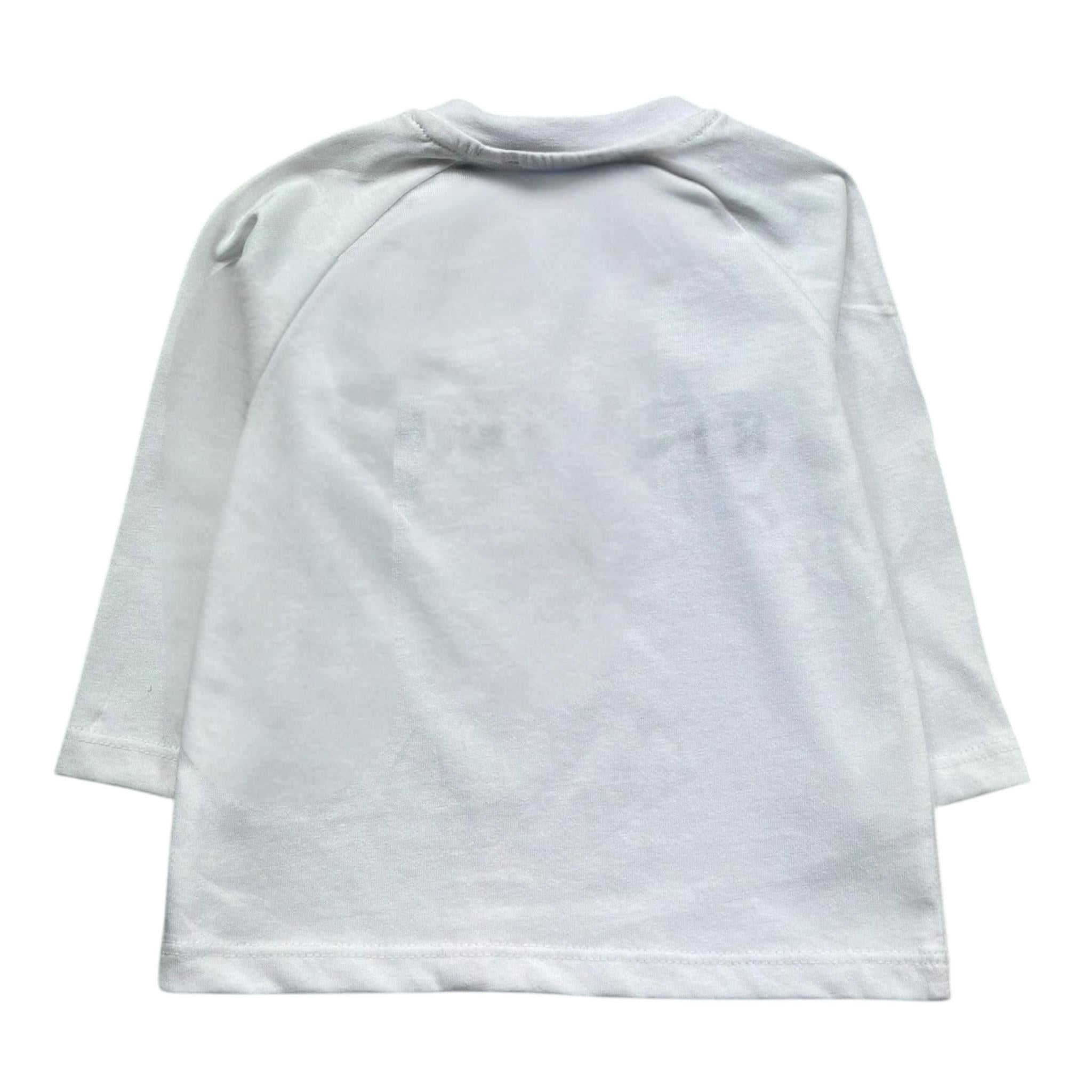 John Richmond Shirt Girocollo Tinta Unita con Logo per Neonato RIP26041TS BIANCO JOHN RICHMOND 