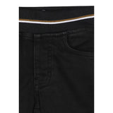 Boss Bermuda Tinta Unita con Elastico In Vita per Neonato J52091 NERO BOSS 