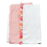 Lalalu' Coperta Tinta Unita con Stampa per Neonata COL17P BIANCO LALALU' 