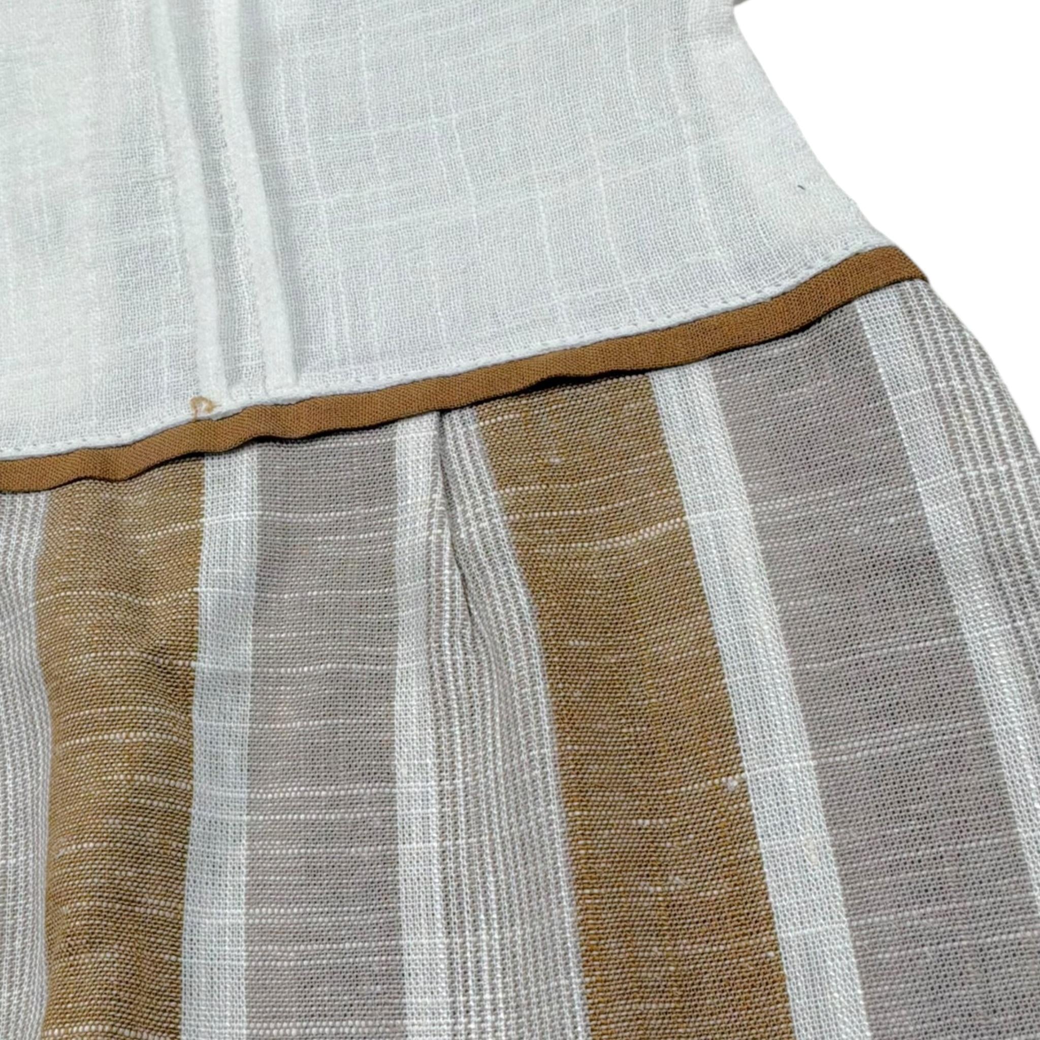 Babyvip Pagliaccetto Tricolore con Fantasia A Righe per Neonato T2810 BIANCO BABYVIP 