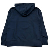 Sun68 Felpa Chiusa con Cappuccio Tinta Unita con Logo per Bambina F34332 BLU SUN68 