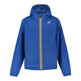 K-Way Giubbino Tinta Unita con Zip E Cappuccio per Neonato K2137XWXXXX BLU K-WAY 