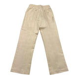 Paolo Pecora Pantalone Tinta Unita Con Elastico In Vita Beige Per Bambino